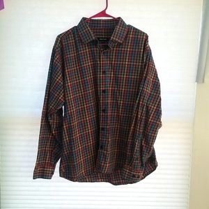 EUC Mens Long Sleeve Button Down Shirt